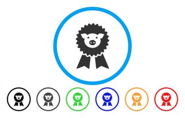 Domuz Ödülü mühür simgesi yuvarlak