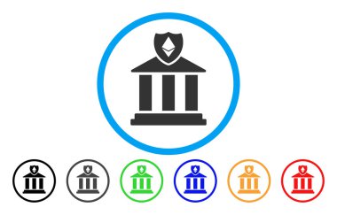 Banka yuvarlak simge