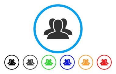 İstemci grubu simgesi yuvarlak