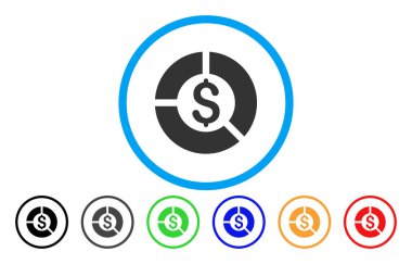 Para birimi diyagramı yuvarlak simge