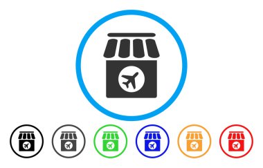 Duty Free yuvarlak simge