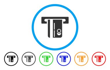 ATM Terminal simgesi yuvarlak