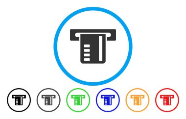 Bilet Terminal yuvarlak simge