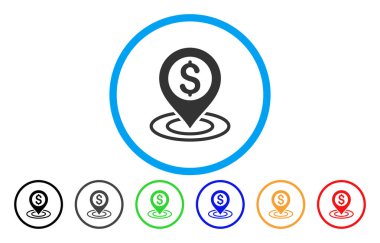 Banka yuvarlak simgesi yerleştir