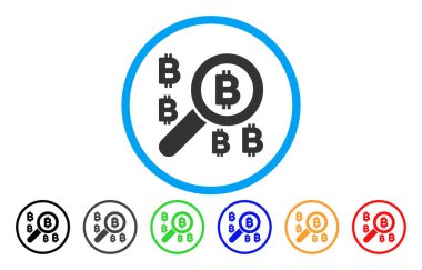 Bitcoin düz simgesini bulun