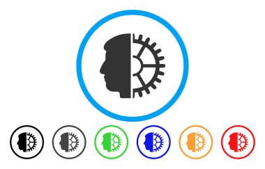 Android kafa simgesi yuvarlak