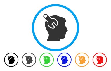 Kafa Nöroloji Wrench yuvarlak kutsal kişilerin resmi