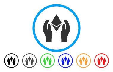 Ethereum eller simgesini düz