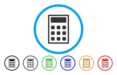 Yuvarlak hesap makinesi simge