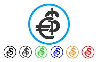 Para birimi simgesi yuvarlak