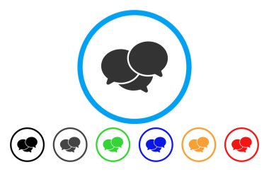 Webinar yuvarlak simge