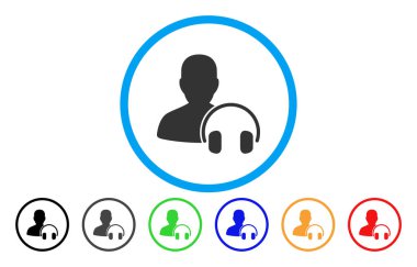 Operatör yuvarlak simge