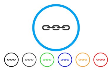 Zincir simgesi yuvarlak