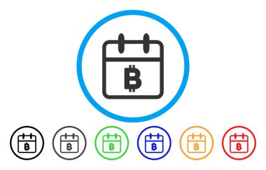 Simge Bitcoin gün yuvarlak