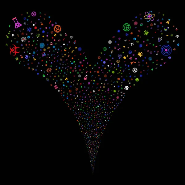 Bilim sembolleri çeşme dere