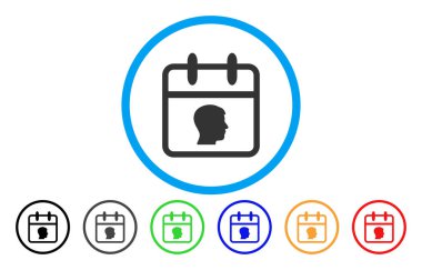 Kişisel gün simgesi yuvarlak