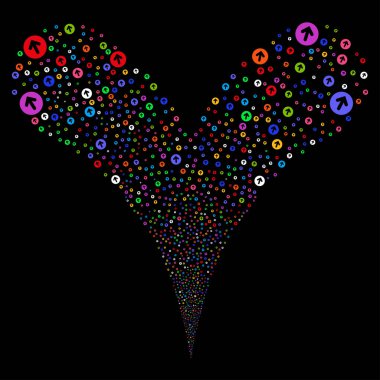 Yuvarlak ok çeşme dere