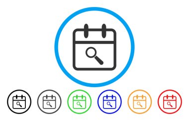 Simgesi denetim gün yuvarlak