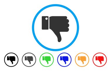 Başparmak yuvarlak simge