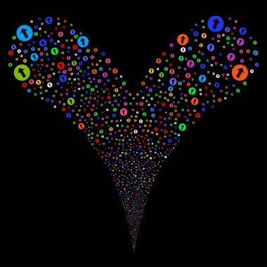 Yuvarlak ok çeşme dere