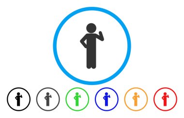 Çocuk önerisi yuvarlak simge