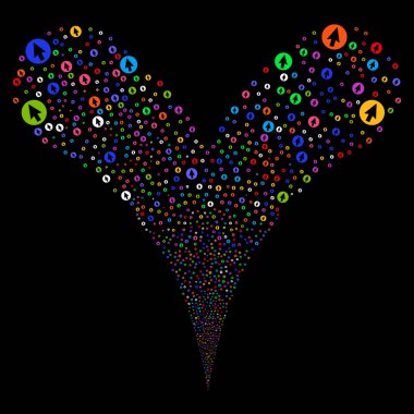 Yuvarlak ok çeşme dere