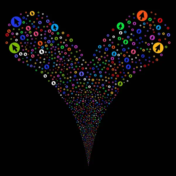 Yuvarlak ok çeşme dere