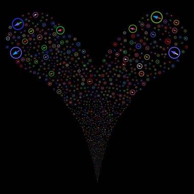 Keskin yuvarlak ok çeşme dere