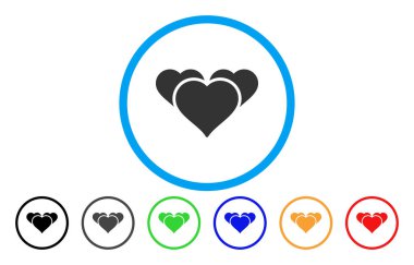 Favori kupa yuvarlak simge