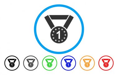 İlk madalya yuvarlak simge