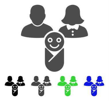 Yeni doğan düz simgesi