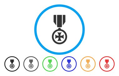 Malta haçı yuvarlak simge