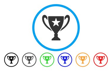 Trophy Kupası yuvarlak simge