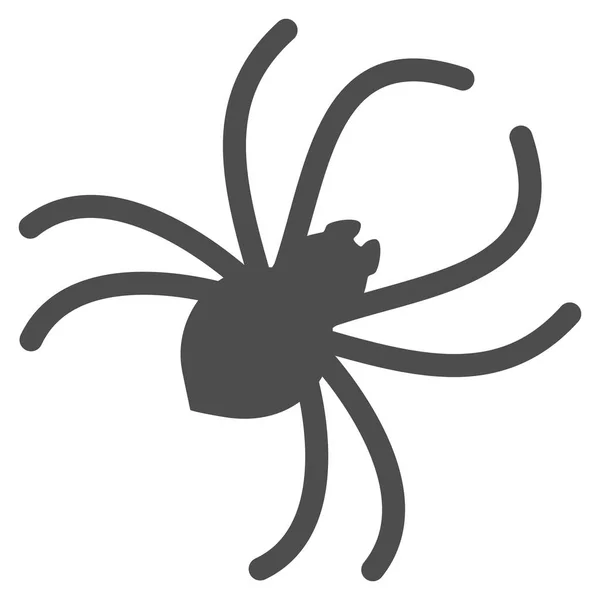 Parasite Spider Flat Icon — Stock Vector