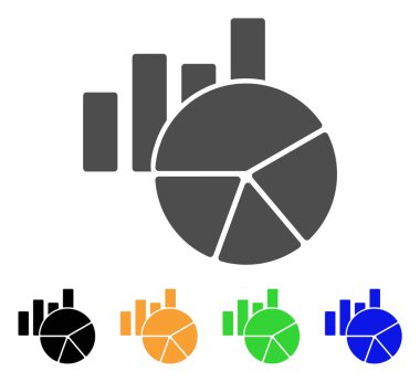 Düz simgesi çizelgeleri