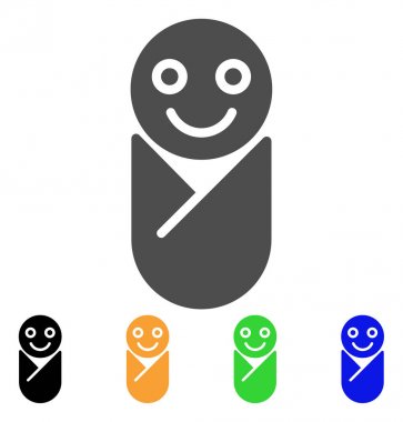 Yeni doğan düz simgesi