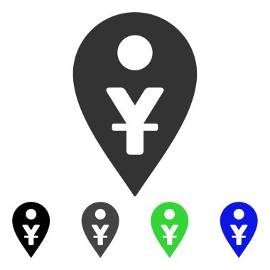 Yuan Marker vektör simge göster