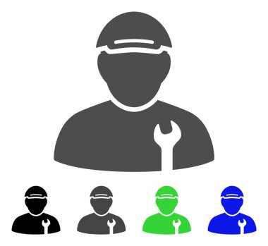 Mekanik vektör simgesi