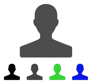 Müşteri vektör simgesi