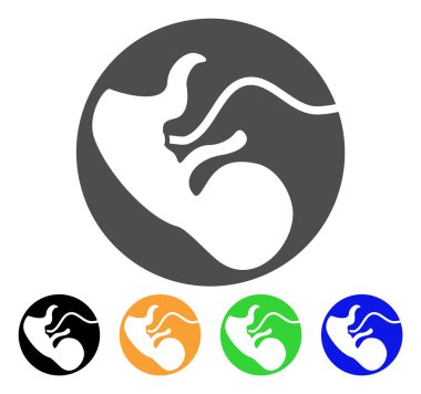 embriyo düz simgesi