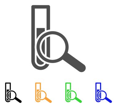 Tüp düz simgesi keşfetmek