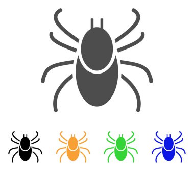 Kene kene düz simgesi