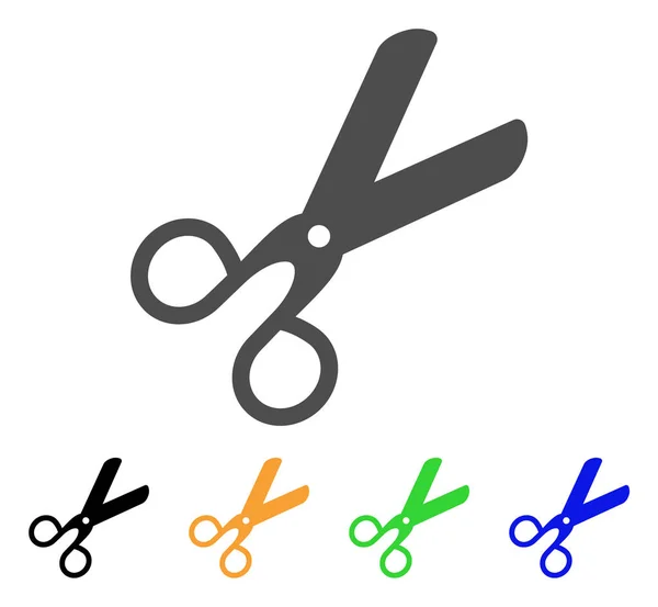 Scissors Flat Icon — Stock Vector