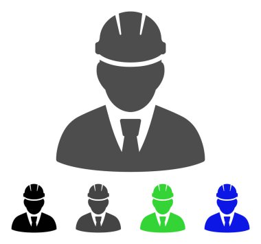 Mühendis vektör simgesi