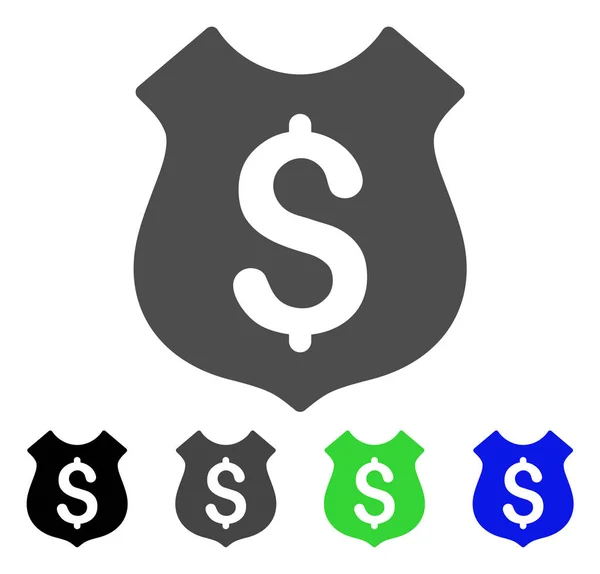 Guard Price Vector Icon — Stock Vector