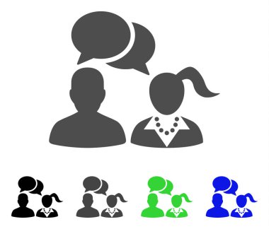 Sohbet vektör simgesi dating