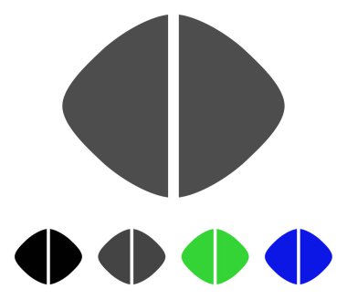 Tıbbi Tablet vektör simgesi