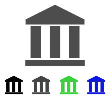 Banka oluşturma vektör simgesi