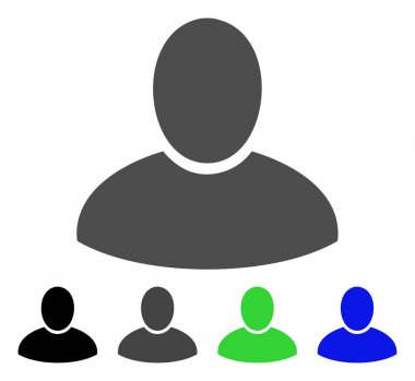 İstemci vektör simgesi