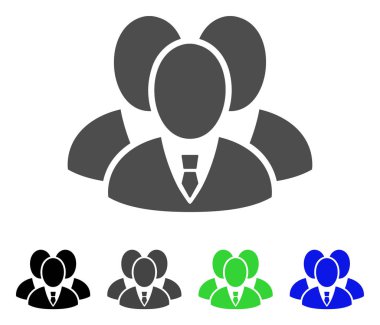 Yöneticisi grup vektör simgesi